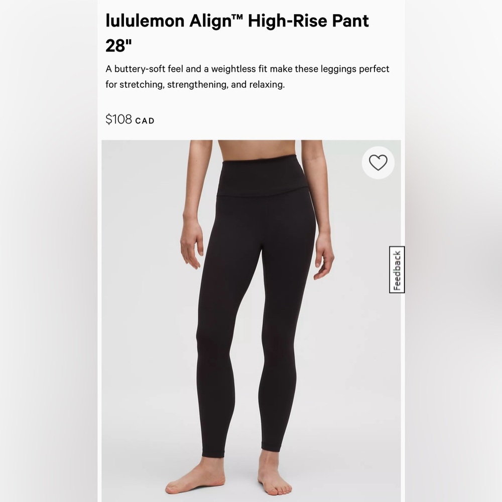 Lululemon Align Leggings